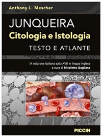 copertina di Junqueira - Citologia e Istologia - Testo e Atlante