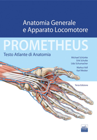 copertina di Prometheus - Anatomia Generale e Apparato Locomotore - Testo Atlante di Anatomia ...