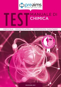 copertina di Preaims - Manuale di chimica . Test medicina , odontoiatria e professioni sanitarie