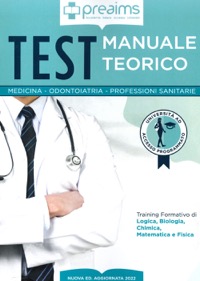 copertina di Preaims - Manuale teorico . Test medicina , odontoiatria e professioni sanitarie