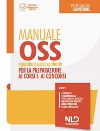 copertina di OSS operatore socio sanitario - Manuale per la preparazione ai corsi e ai concorsi ...