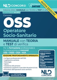 copertina di Concorsi OSS operatore socio sanitario - Manuale con teoria e test di verifica 2024 ...