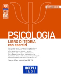 copertina di Hoepli test . Psicologia . Libro di Teoria con esercizi