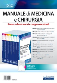 copertina di Manuale di Medicina e Chirurgia 2020 - Sintesi, schemi teorici e mappe concettuali ...