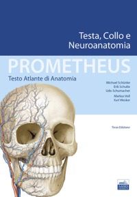copertina di Prometheus - Testo Atlante di Anatomia - Testa, Collo e Neuroanatomia