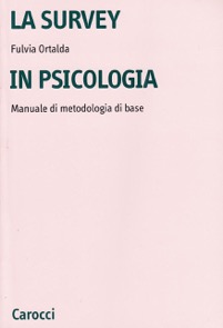 copertina di La survey in psicologia - Manuale di metodologia di base