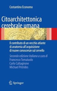 copertina di Citoarchitettonica cerebrale umana - Il contributo di un vecchio atlante di anatomia ...