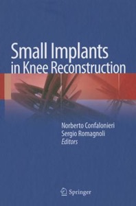 copertina di Small Implants in Knee Reconstruction