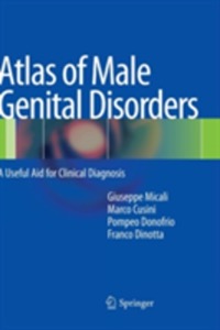 copertina di Atlas of Male Genital Disorders - A Useful Aid for Clinical Diagnosis