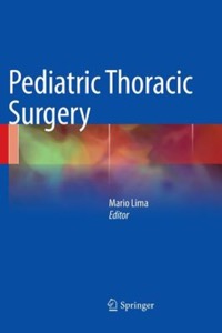 copertina di Pediatric Thoracic Surgery