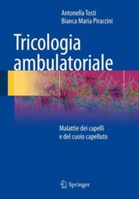 copertina di Tricologia ambulatoriale - Malattie dei capelli e del cuoio capelluto