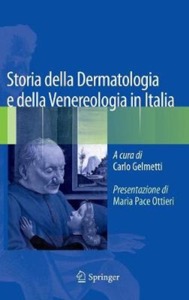 copertina di Storia della Dermatologia e della Venereologia in Italia