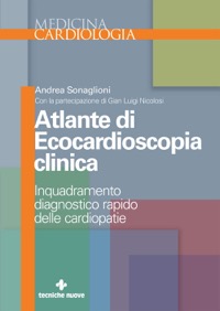 copertina di Atlante di ecocardioscopia clinica - Inquadramento diagnostico rapido delle cardiopatie