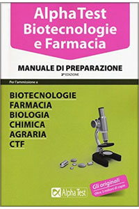 copertina di Teoritest 13 - Biotecnologie e Farmacia - Manuale di preparazione per l' ammissione ...