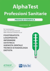 copertina di Professioni sanitarie 2018 / 2019 - Prove di verifica per l' ammissione ai corsi ...