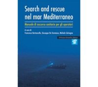 copertina di Search and Rescue nel Mar Mediterraneo . Manuale di soccorso sanitario per gli operatori