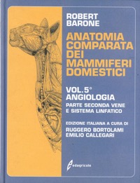 copertina di Anatomia comparata dei mammiferi domestici  - Vene e sistema linfatico