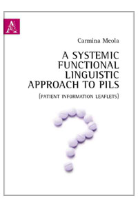 copertina di Systemic functional linguistic approach to PILs  ( Patient Information Leaflets )