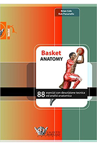 copertina di Basket Anatomy - 88 esercizi con descrizione tecnica ed analisi anatomica