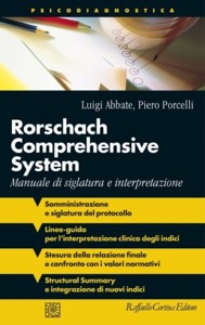 copertina di Rorschach Comprehensive System - Manuale di siglatura e interpretazione