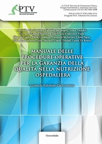 copertina di Manuale delle procedure operative per la garanzia della qualita' nella nutrizione ...