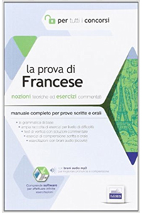 copertina di La prova di Francese - Teoria ed esercizi per tutti i concorsi