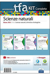 copertina di Kit completo TFA classe A50 ( A060 ) Scienze naturali, chimiche e biologiche