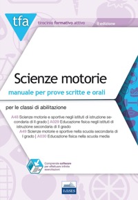copertina di TFA Scienze motorie - Manuale per le prove scritte e orali per l eclassi A48 ( A029 ...