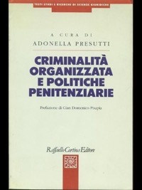 copertina di Criminalita' organizzata e politiche penitenziarie
