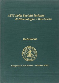 copertina di Atti della Societa' Italiana di Ginecologia e Ostetricia - Congresso Nazionale SIGO ...