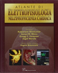 copertina di Atlante di elettrofisiologia nell' insufficienza cardiaca