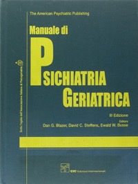 copertina di Manuale di Psichiatria geriatrica