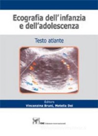 copertina di Ecografia in ginecologia dell' infanzia  e dell' adolescenza
