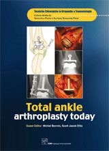 copertina di Total ankle arthroplasty today