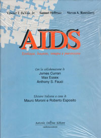 copertina di AIDS: eziologia, diagnosi, terapia e prevenzione 