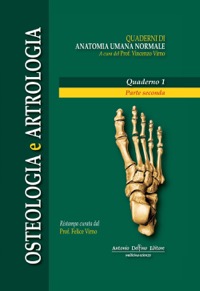 copertina di Osteologia e Artrologia - Parte  Seconda - Quaderni di Anatomia Umana Normale 