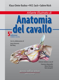 copertina di Atlante di Anatomia del cavallo
