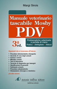 copertina di Manuale Veterinario Tascabile Mosby PDV - Problematiche veterinarie a portata di ...