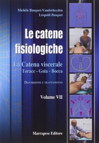 copertina di Le catene fisiologiche - La catena viscerale - Torace - Gola - Bocca - Descrizione ...