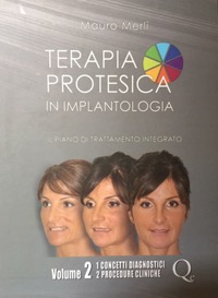 copertina di Terapia protesica in implantologia - Il piano di trattamento integrato ( cofanetto ...