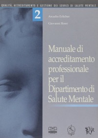 copertina di Manuale di accreditamento professionale per il dipartimento di salute mentale