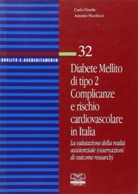 copertina di Diabete mellito di tipo 2 - Complicanze e rischio cardiovascolare in Italia - La ...