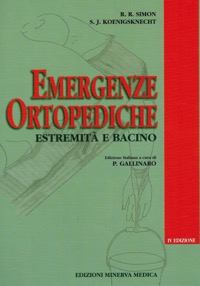 copertina di Emergenze ortopediche - Estremita' e bacino