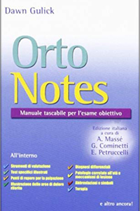 copertina di Orto Notes - Manuale tascabile per l' esame obiettivo