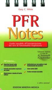 copertina di PFR Notes - Guida tascabile all' interpretazione dei test di funzionalita' respiratoria