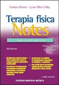 copertina di Terapia fisica Notes - Guida tascabile agli esercizi