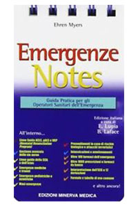 copertina di Emergenze Notes - Guida pratica per gli operatori sanitari dell' emergenza