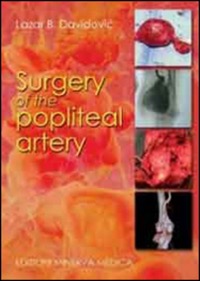 copertina di Surgery of the popliteal artery