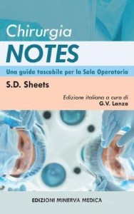 copertina di Chirurgia Notes - Una guida tascabile per la sala operatoria