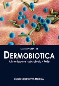 copertina di Dermobiotica - Alimentazione, Microbiota, Pelle